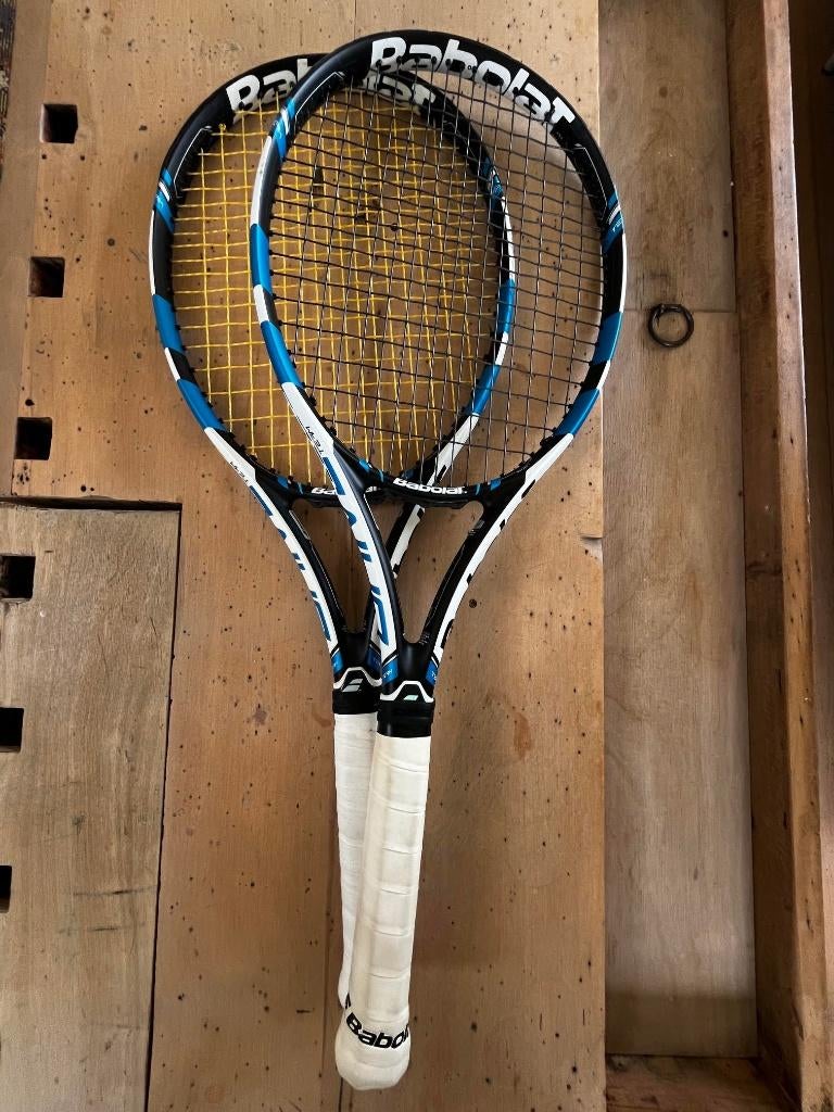 2 x Babolat Pure Drive Team, Ophalen, Zo goed als nieuw, Racket, Babolat