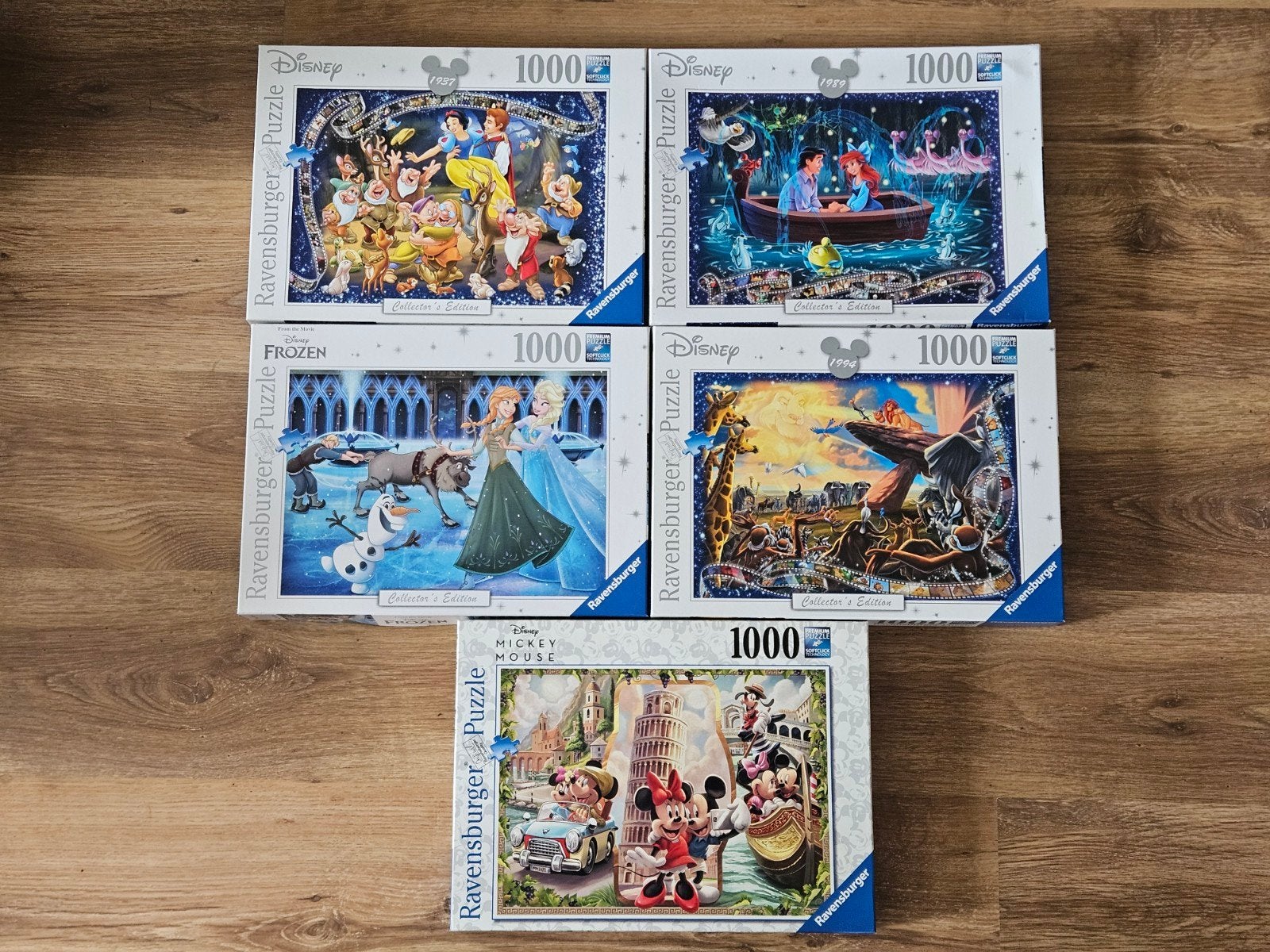 Ravensburger Disney puzzel 1000 stukjes Z.G.A.N., Ophalen of Verzenden, 500 t/m 1500 stukjes, Zo goed als nieuw, Legpuzzel
