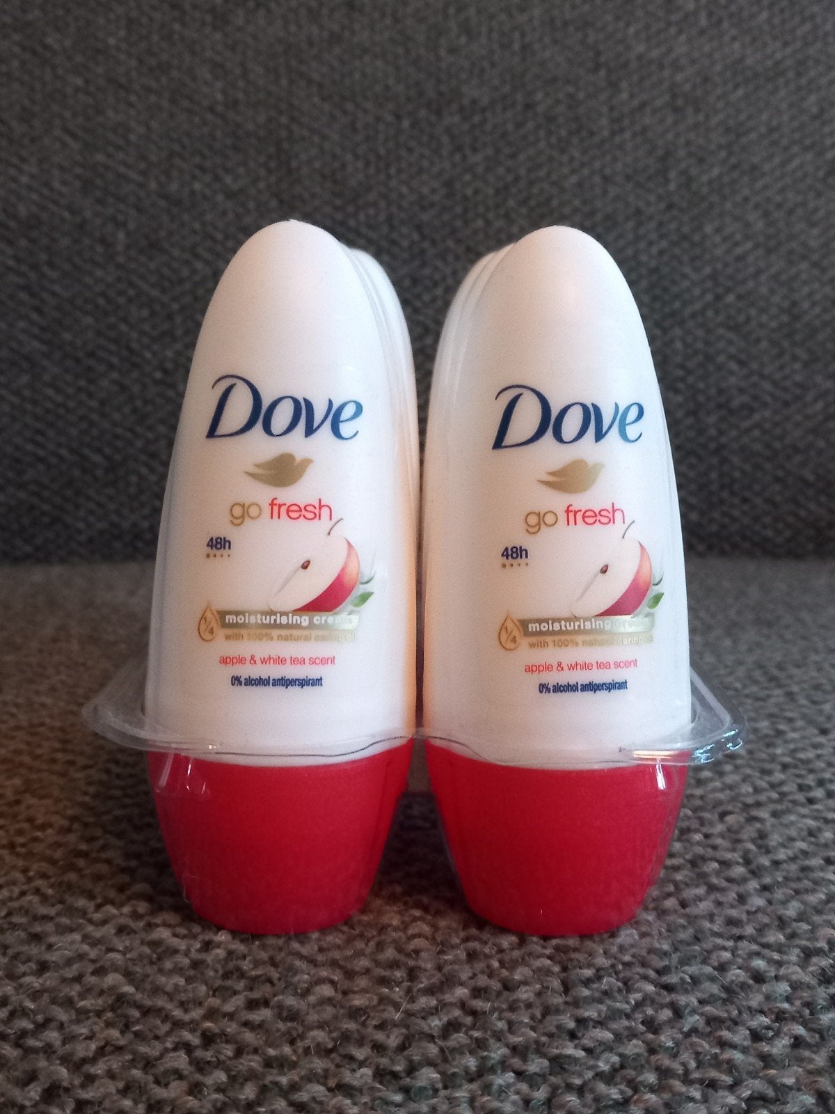 NIEUW 6 Dove deo deodorant roll-on roller go fresh rood, Ophalen of Verzenden, Nieuw, Deodorant of Bodyspray