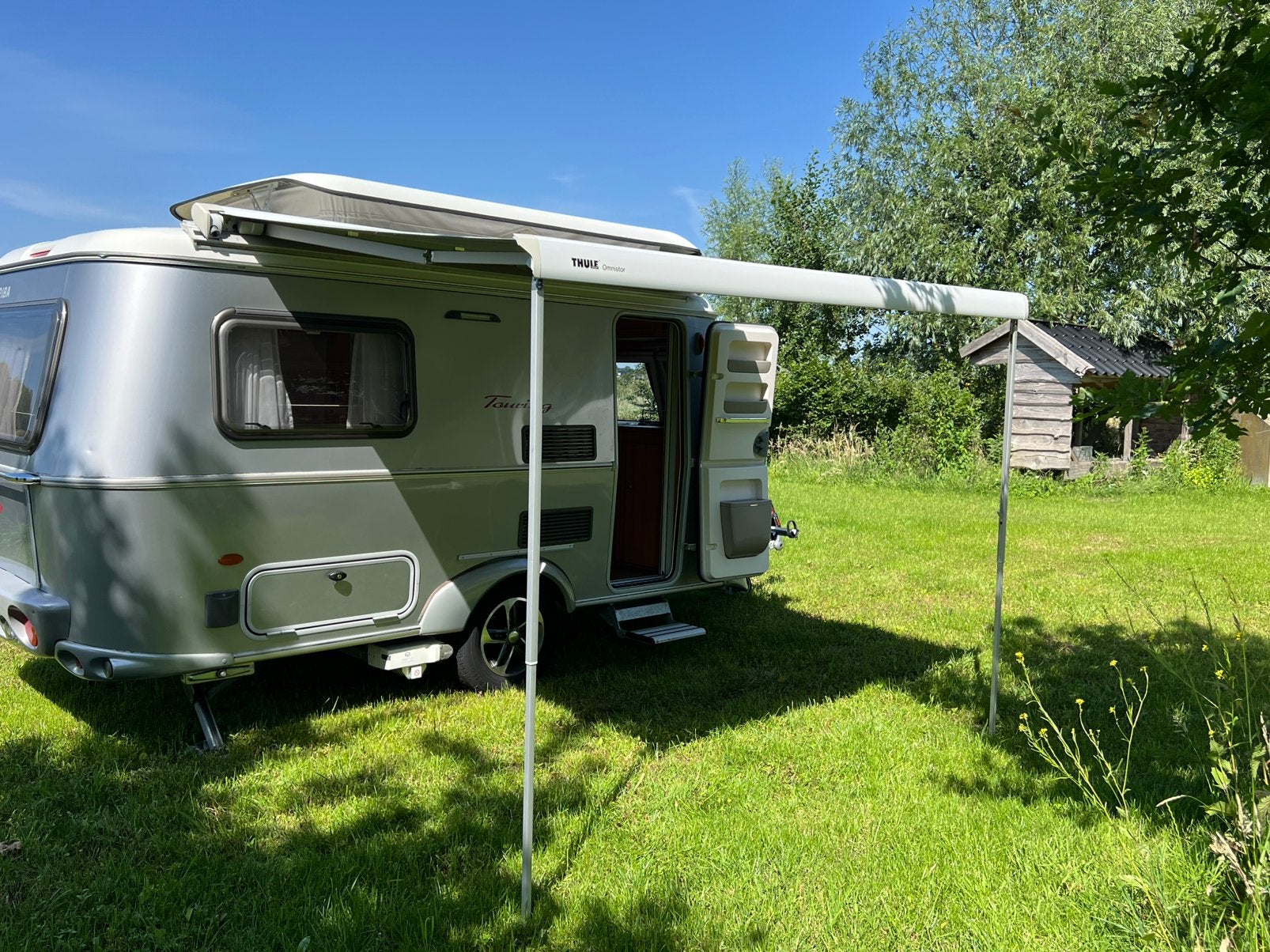 Eriba Touring Triton 420 GT | Mover | 2020 | Luifel | Hefdak, Bedrijf, Kachel, Eriba