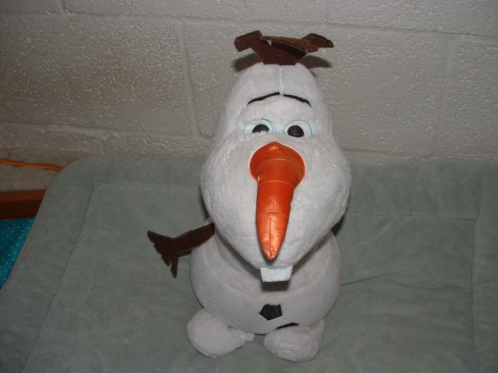 SIMBA NICOTOY DISNEY UIT DE FILM FROZEN SNEEUWPOP OLAF GROOT, Ophalen of Verzenden, Nieuw, Overige typen