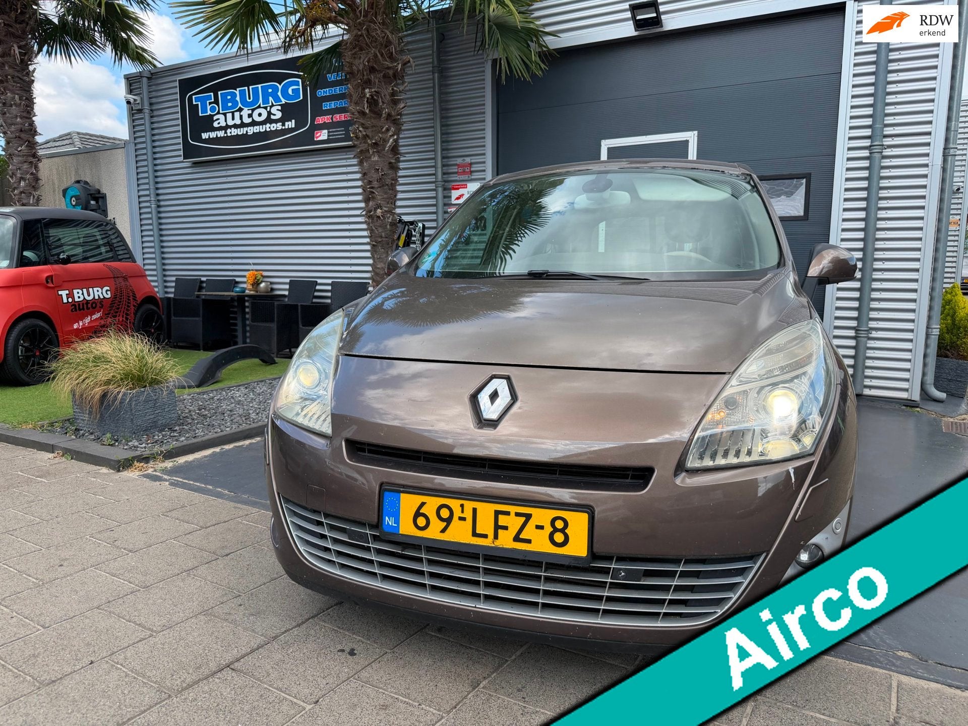 Renault Grand Scénic 1.4 TCe Privilege AIRCO, Auto's, Renault, Voorwielaandrijving, Gebruikt, 4 cilinders, Bruin