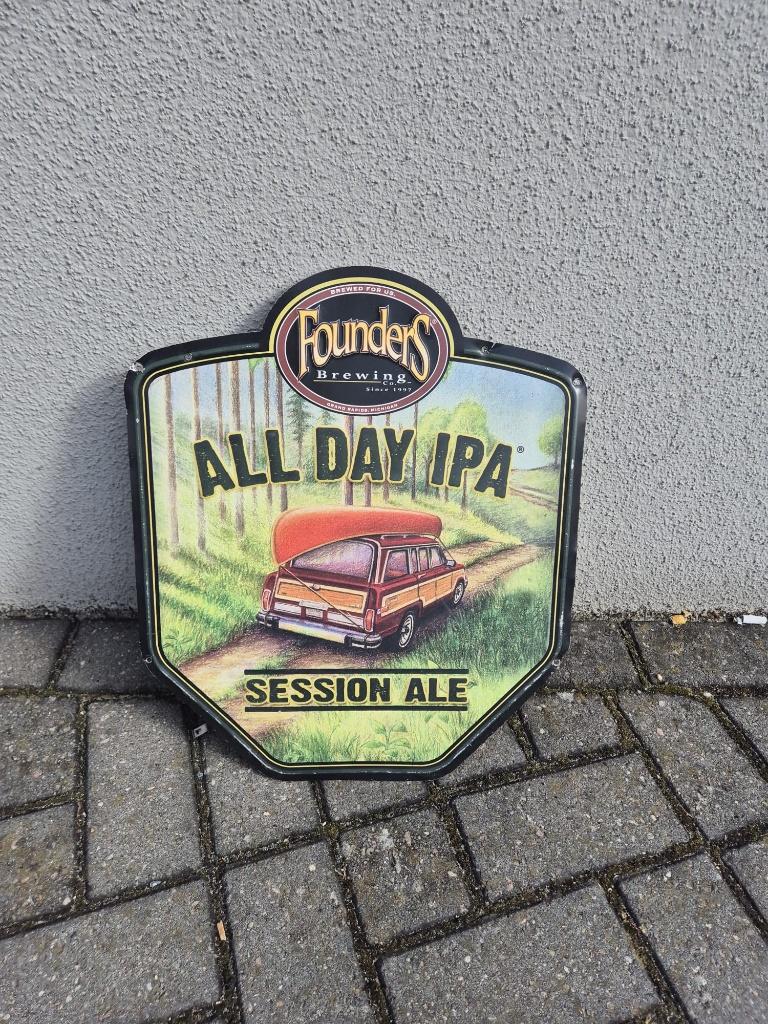 Founders & Flying Dog bierbord, Verzamelen, Merken en Reclamevoorwerpen, Ophalen, Gebruikt, Reclamebord
