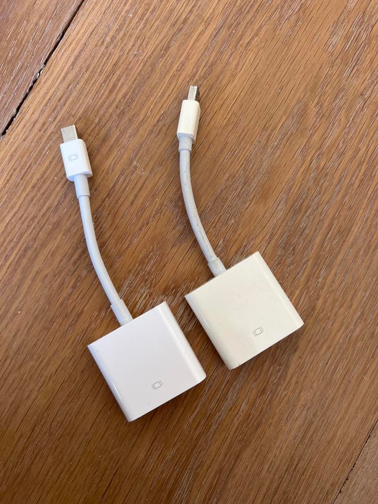 2x Apple DVI naar Mini DisplayPort Adapter (Model A1305), Ophalen of Verzenden, Gebruikt, Minder dan 2 meter, Overige kabels