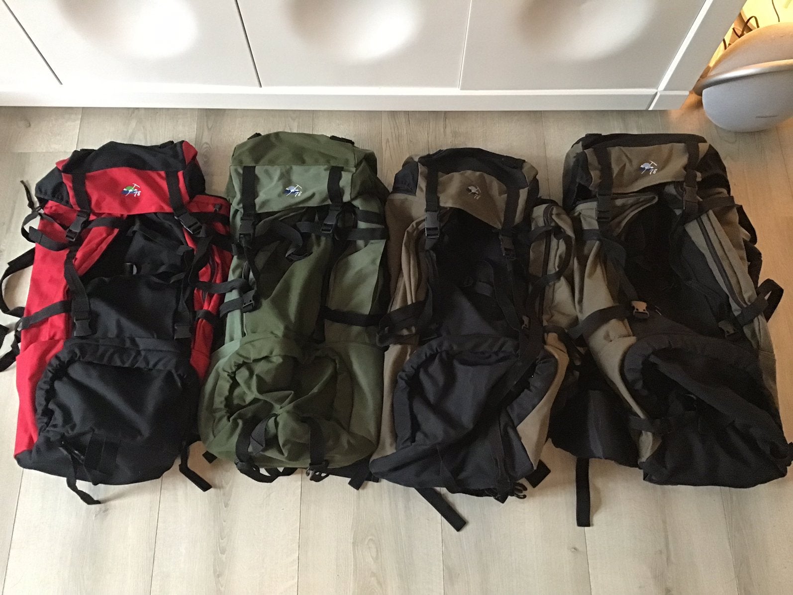 Grote T78 backpack travelback nauwelijks gebruikt 78 liter, Overige merken, 40 cm of meer, Gebruikt, Grote T78 backpack travelback nauwelijks gebruikt 78 liter