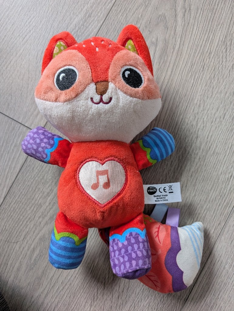 Vtech bedtijd vosje voor 0-3jaar, Ophalen of Verzenden, Zo goed als nieuw, 6 maanden tot 2 jaar