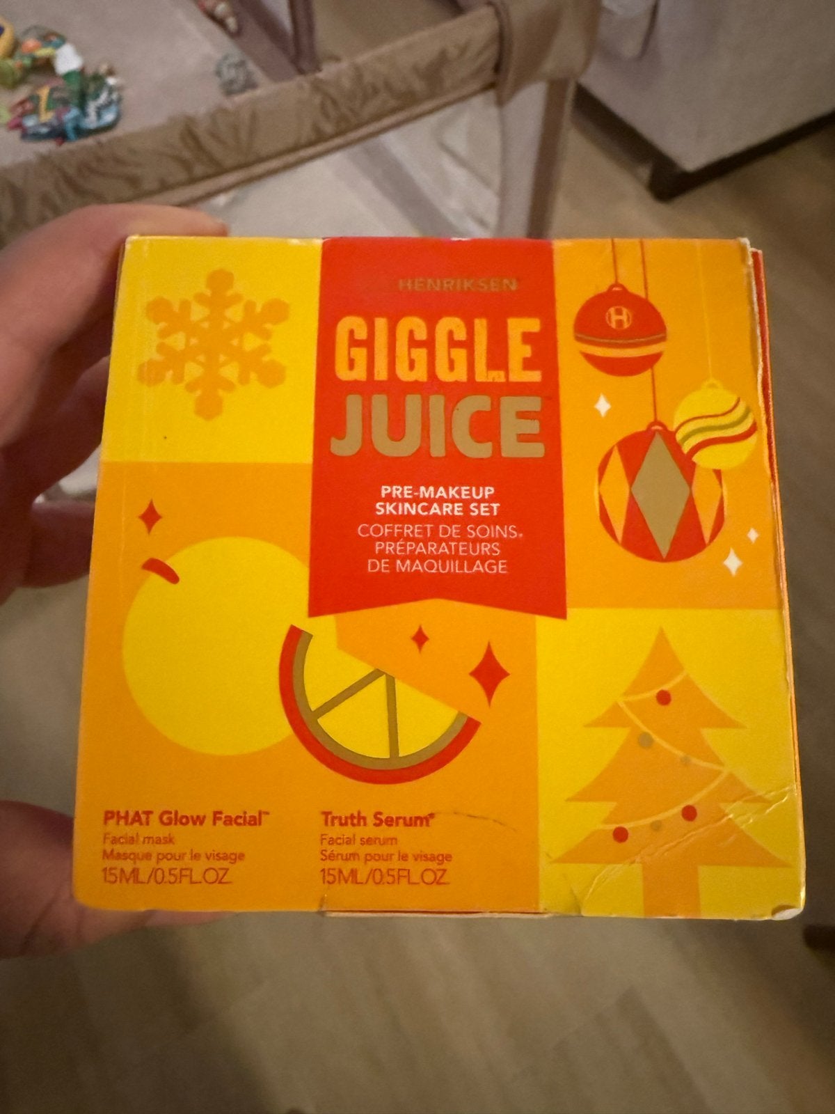 Ole Henriksen Giggle Juice Pre-Makeup Skincare Set, Ophalen of Verzenden, Nieuw, Gehele gezicht, Verzorging