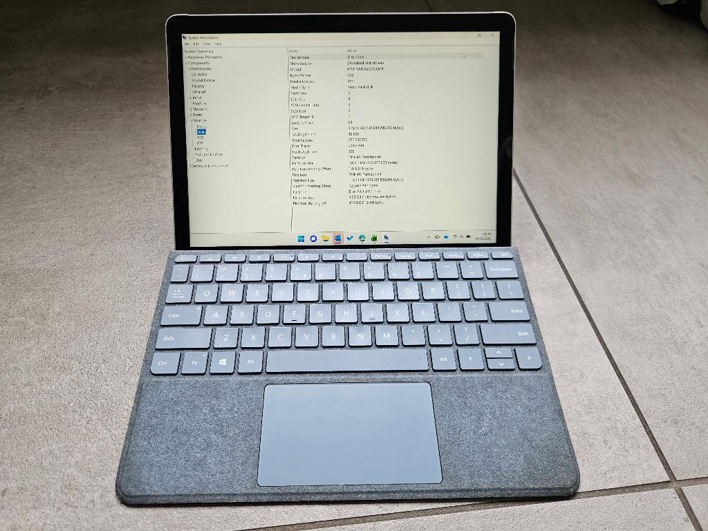 Microsoft Surface Go 2 / m3 / 8GB / 128GB, Computers en Software, Windows Tablets, Zo goed als nieuw, Wi-Fi, 10 inch, 128 GB, Usb-aansluiting