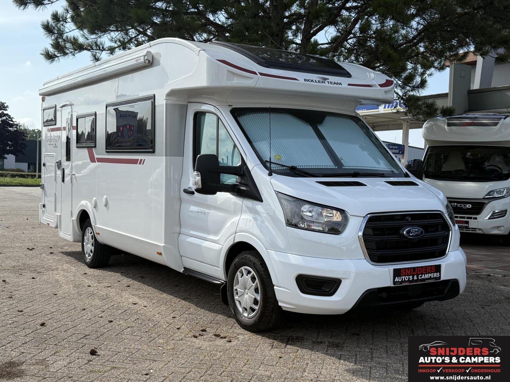 Roller team Kronos 274TL automaat 2x Airco, Caravans en Kamperen, Campers, 7 tot 8 meter, Diesel, 7 tot 8 meter, Overige merken