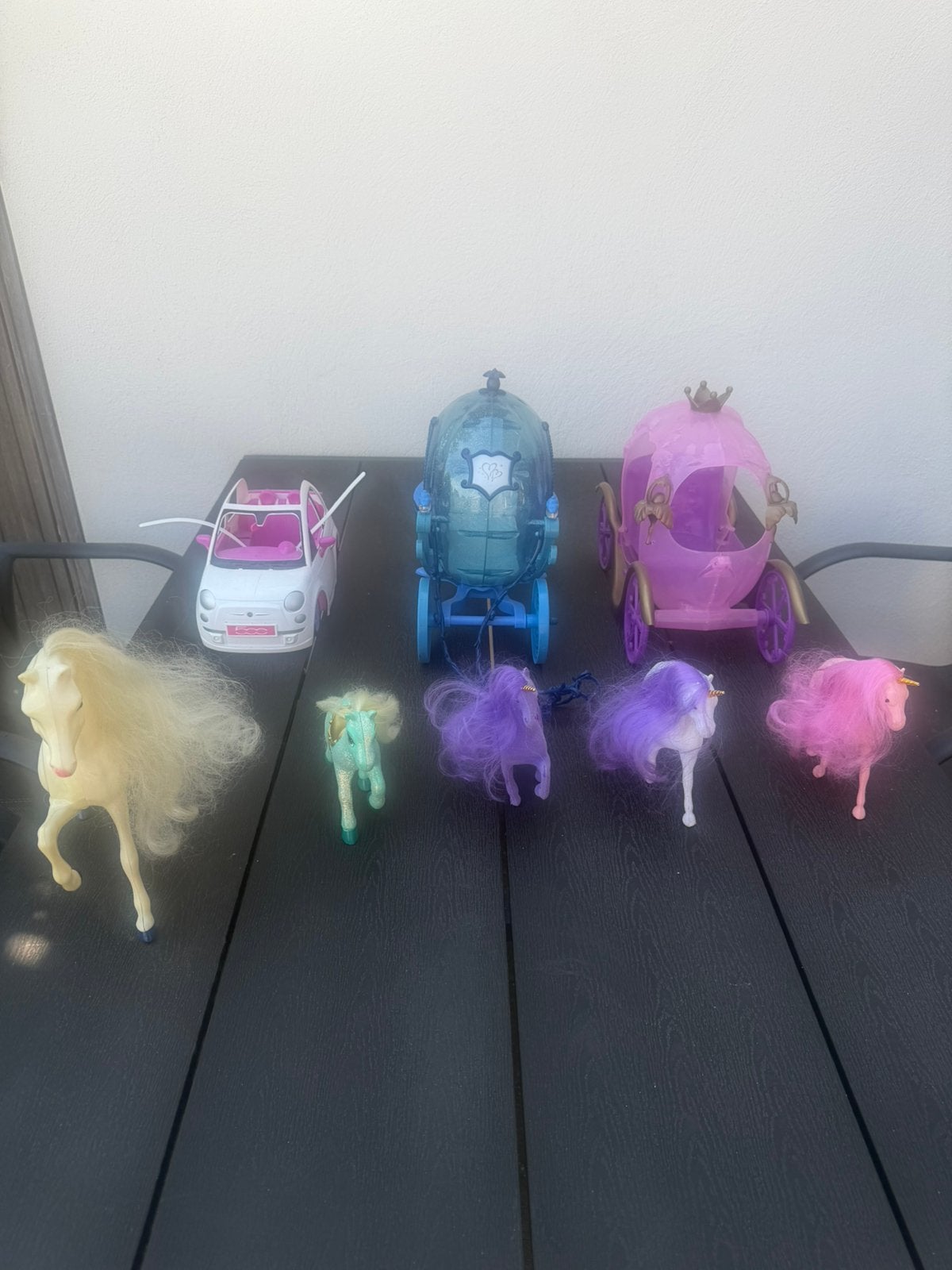 Barbie paarden, Ophalen, Gebruikt