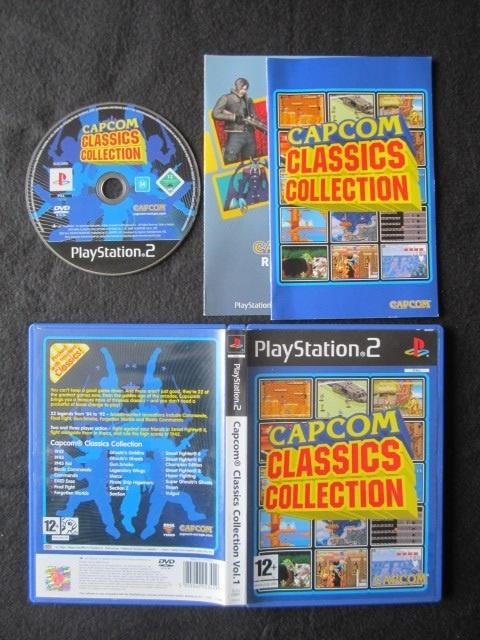 PS2 - Capcom Classics Collection - Playstation 2, Overige genres, 1 speler, Ophalen of Verzenden, Zo goed als nieuw