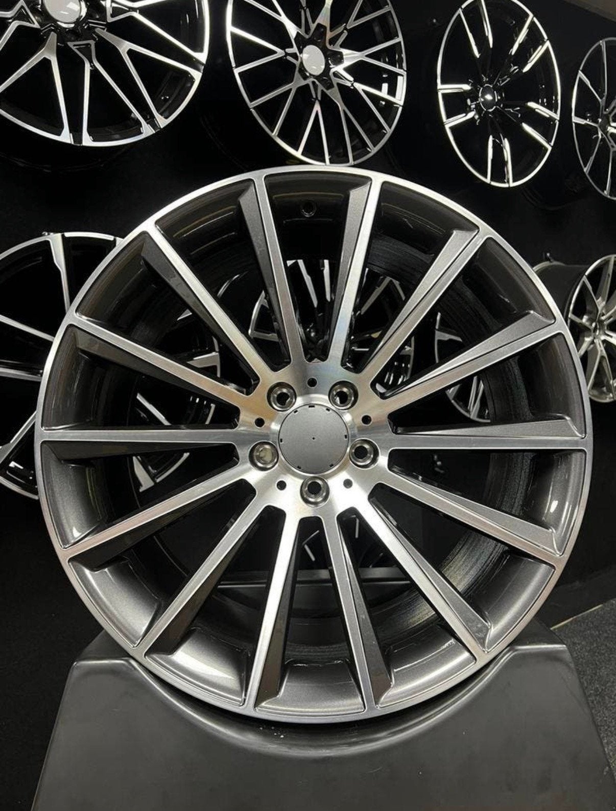 20 inch velgen voor Mercedes AMG look 5x112 C E klasse W205, Auto-onderdelen, Banden en Velgen, Velg(en), Nieuw, Ophalen of Verzenden