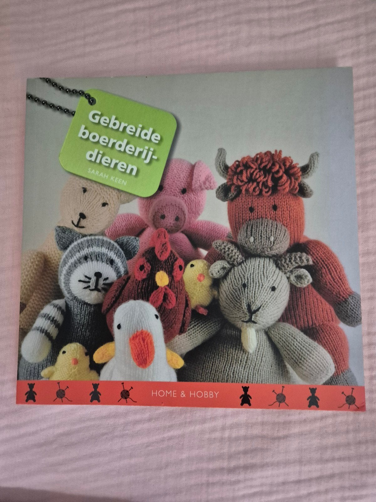 breiboek boerderijdieren, Ophalen of Verzenden, Zo goed als nieuw, Breien, Patroon of Boek