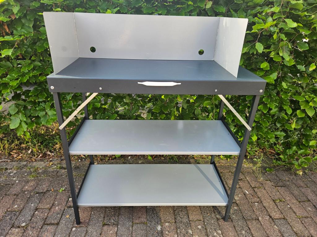 Opvouwbare campingkeuken / buitenkeuken, Caravans en Kamperen, Kampeeraccessoires, Ophalen, Gebruikt