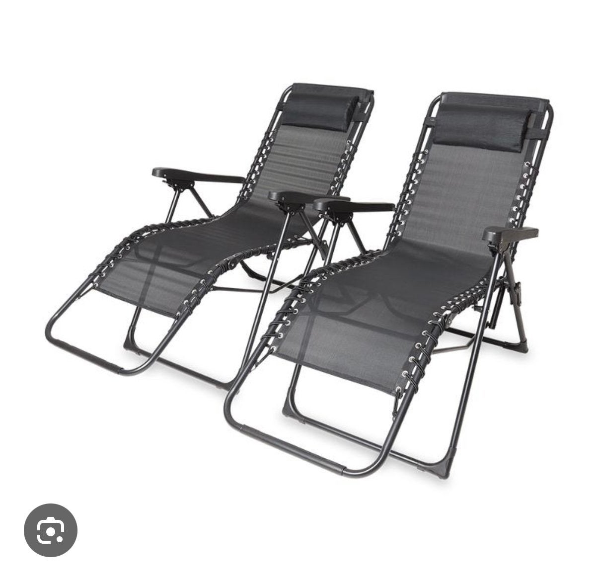 2 Luxe tuinstoelen, maat: 64 x 94,5 x 107,5 cm, 1x gebruikt, Ophalen, Zo goed als nieuw