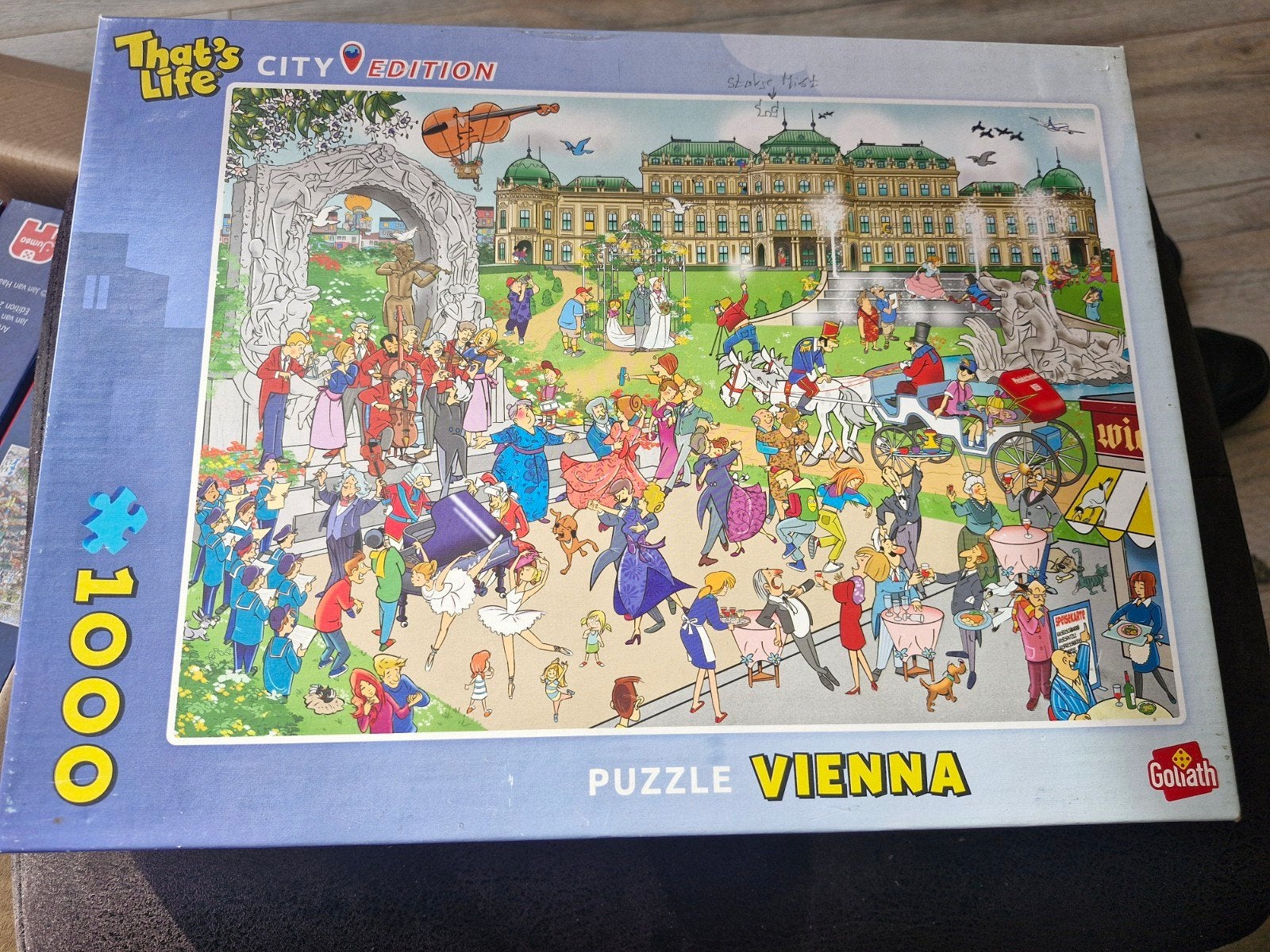Thats life puzzel vienna 1000 stukjes, Ophalen of Verzenden, 500 t/m 1500 stukjes, Zo goed als nieuw, Legpuzzel