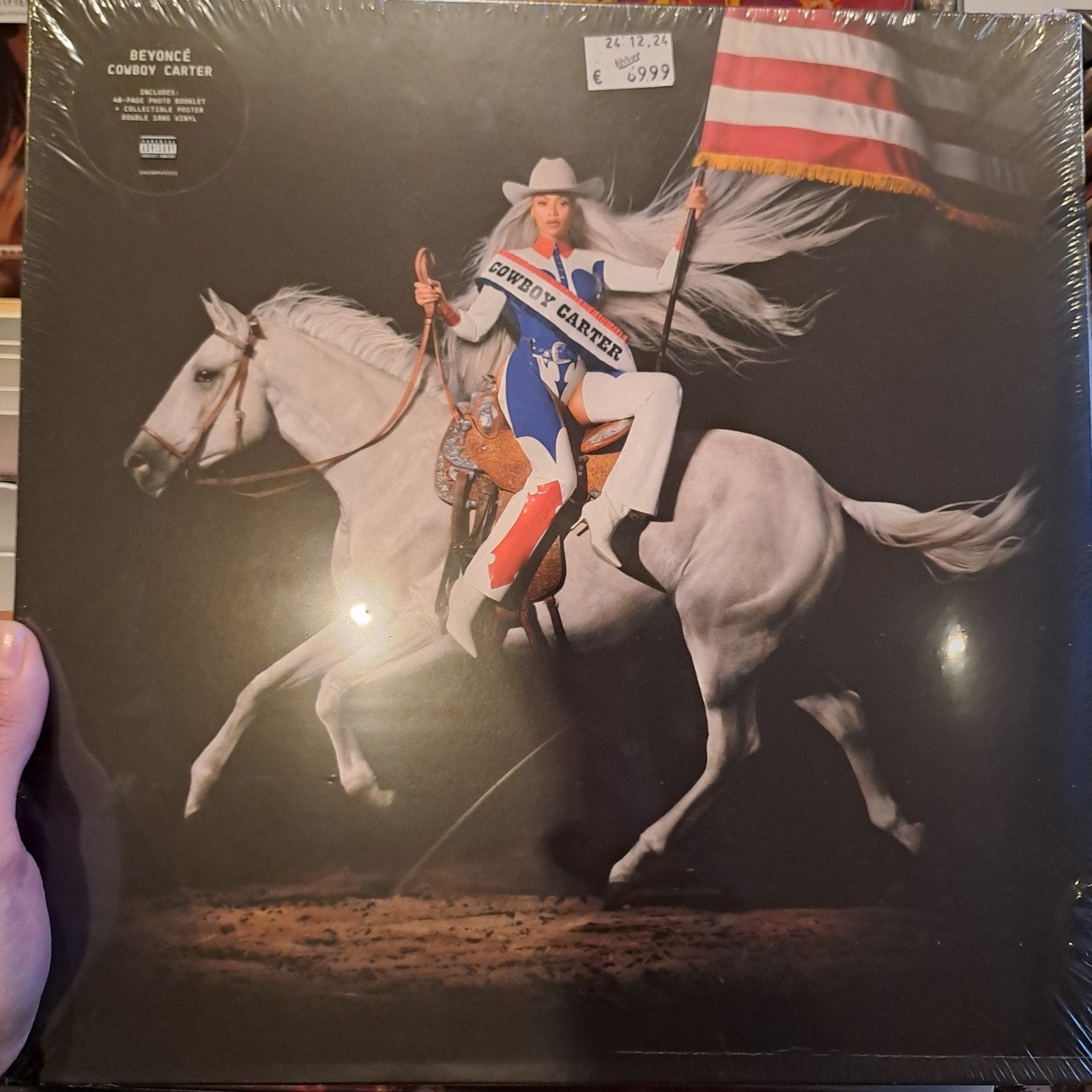 LP Beyoncé Cowboy Carter Vinyl NEW, Cd's en Dvd's, Vinyl | Pop, Verzenden, Nieuw in verpakking, 12 inch