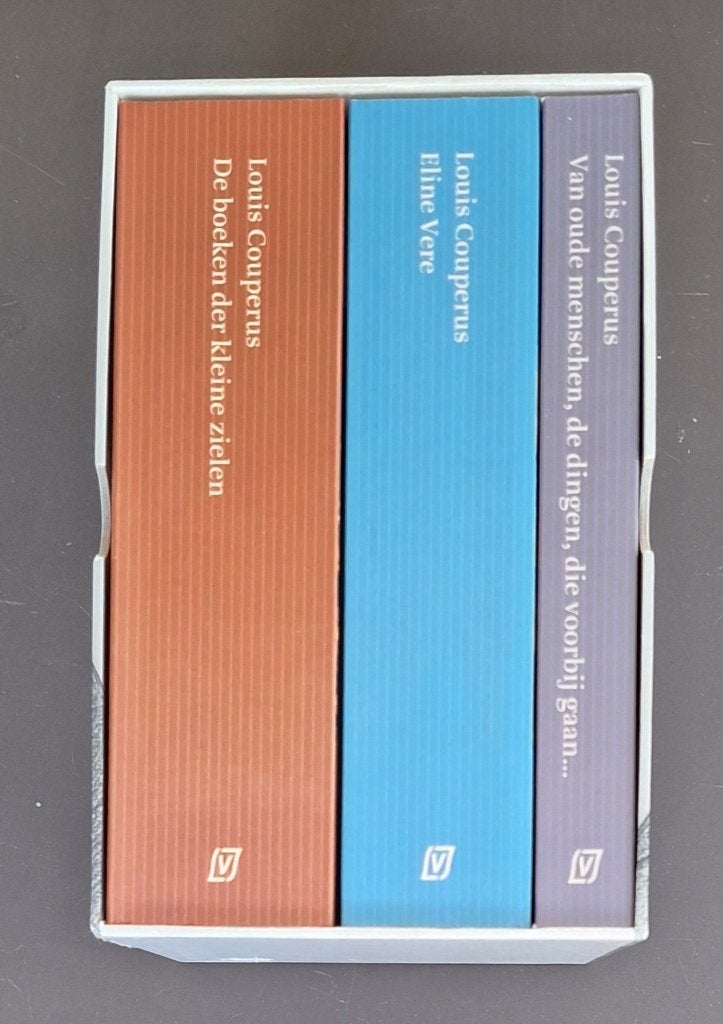 Louis Couperus cassette - 3 boeken, Ophalen of Verzenden, Zo goed als nieuw, Louis Couperus