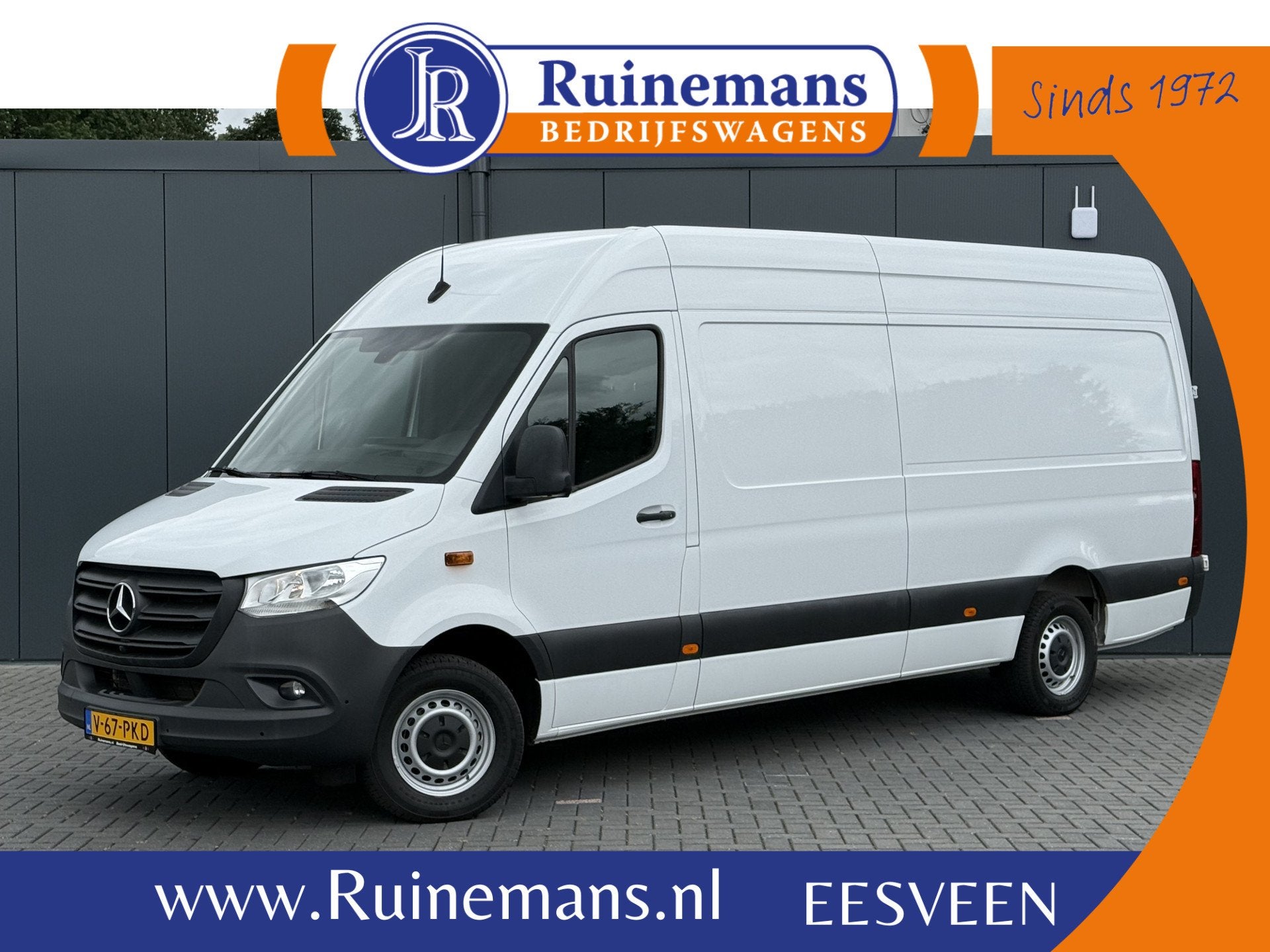 Mercedes-Benz Sprinter 315 CDI 150 PK / L3H2 / 360 CAMERA /, Achterwielaandrijving, Gebruikt, Euro 6, Wit