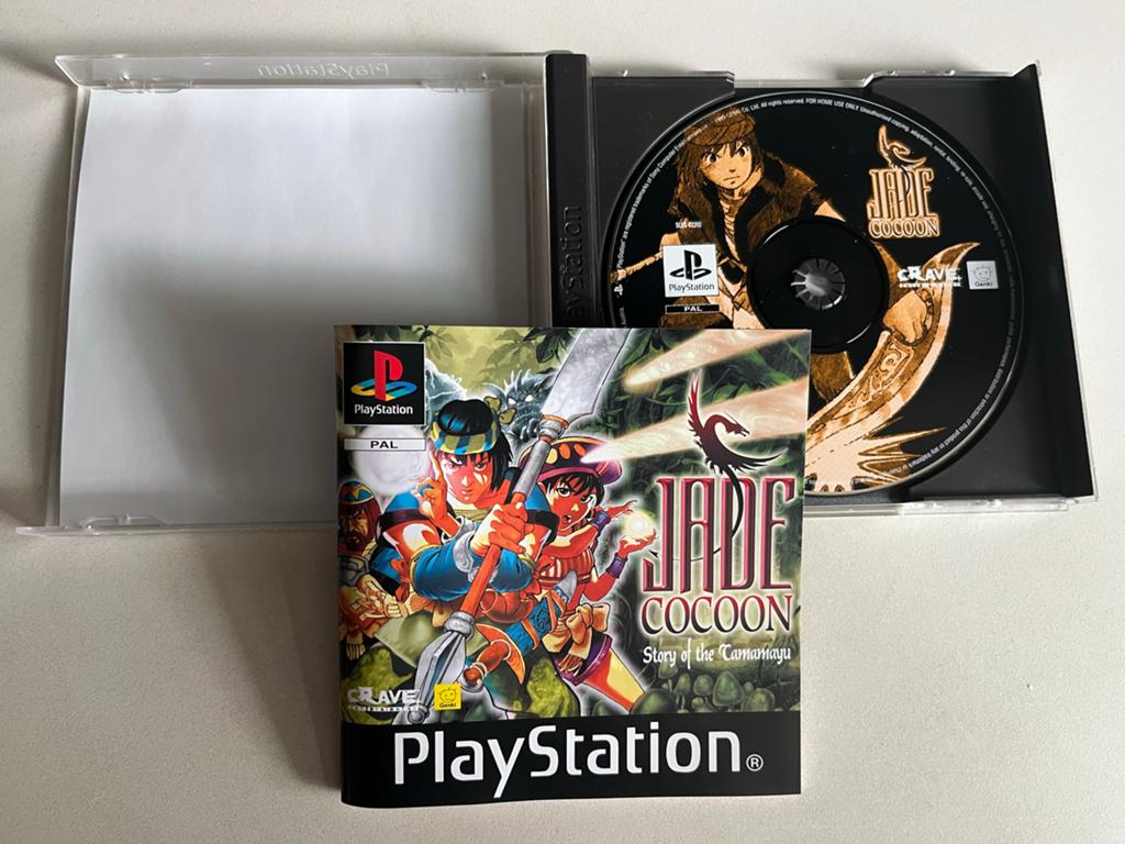 Jade cocoon PlayStation 1 Ps1 in top staat, Spelcomputers en Games, O, Ophalen of Verzenden, Zo goed als nieuw, Vanaf 3 jaar