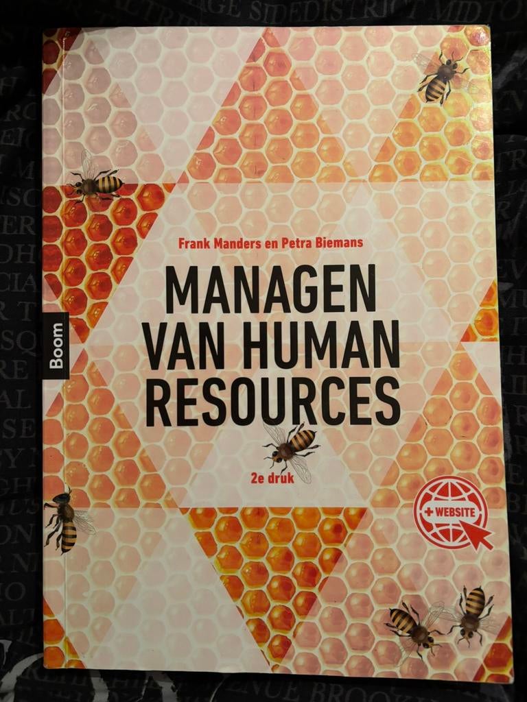 Studieboek Managen van Human Resources te koop, Boeken, Studieboeken en Cursussen, Ophalen of Verzenden, Beta, Zo goed als nieuw