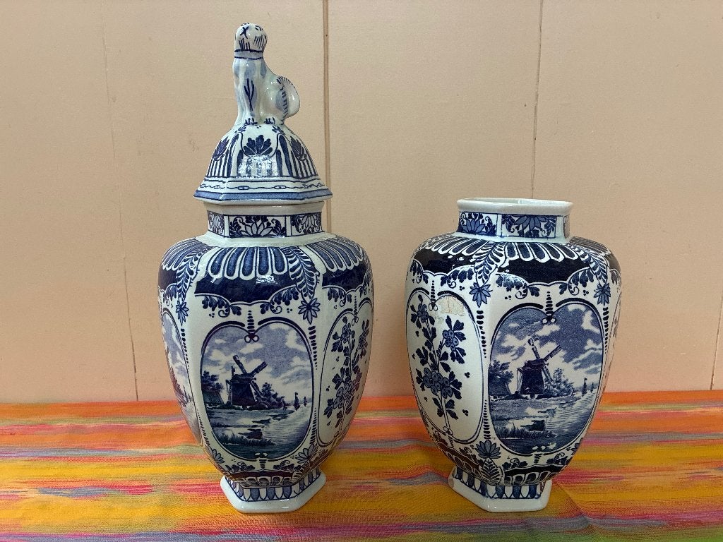 Kaststel Boch Delfts blauw, Ophalen