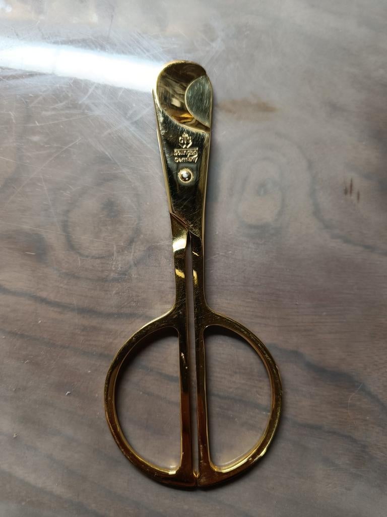 SIGARENKNIPPER SOLINGEN VERGULD COLLECTORS ITEM NIEUWSTAAT!, Ophalen of Verzenden, Zo goed als nieuw, Overige typen