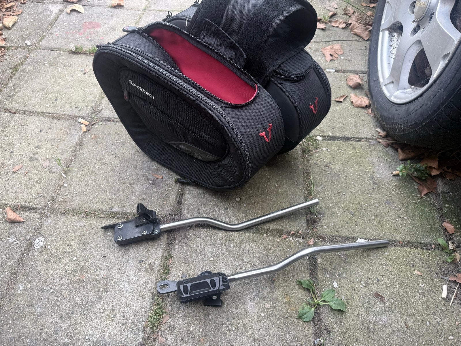 SW-Motech zadeltassen met beugels, Ophalen of Verzenden, Gebruikt