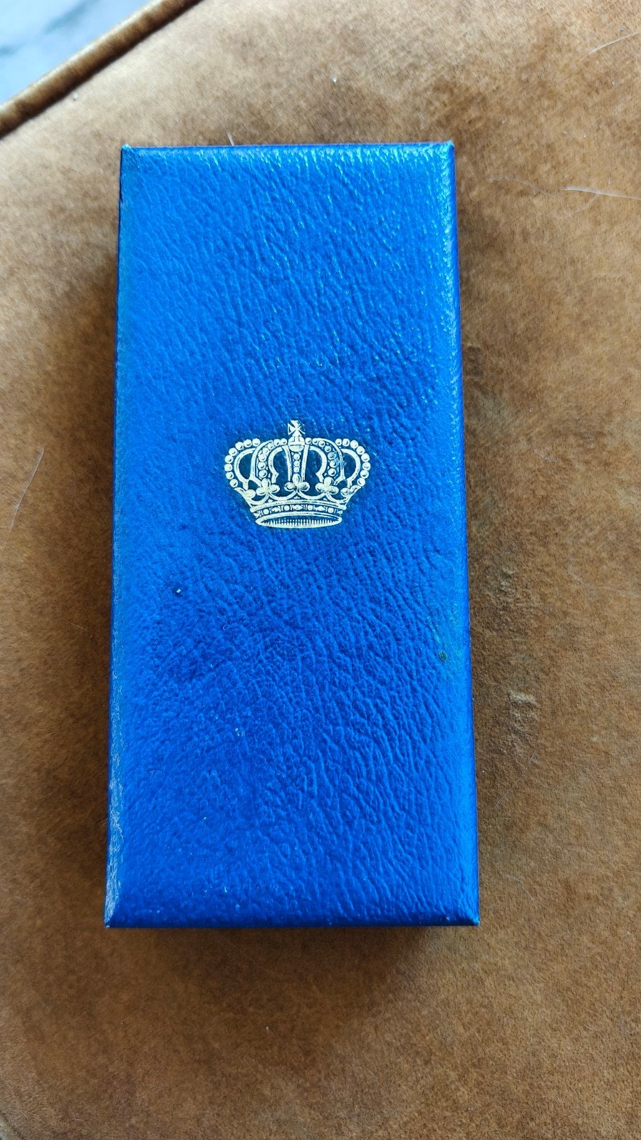 Mooi oud doosje Officier Oranje Nassau., Ophalen of Verzenden, Landmacht, Nederland, Lintje, Medaille of Wings