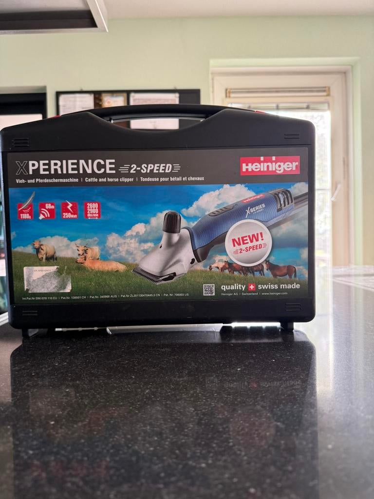 Heiniger Scheermachine Xperience 2-Speed, Dieren en Toebehoren, Paarden en Pony's | Verzorgingsproducten, Ophalen, Gebruikt