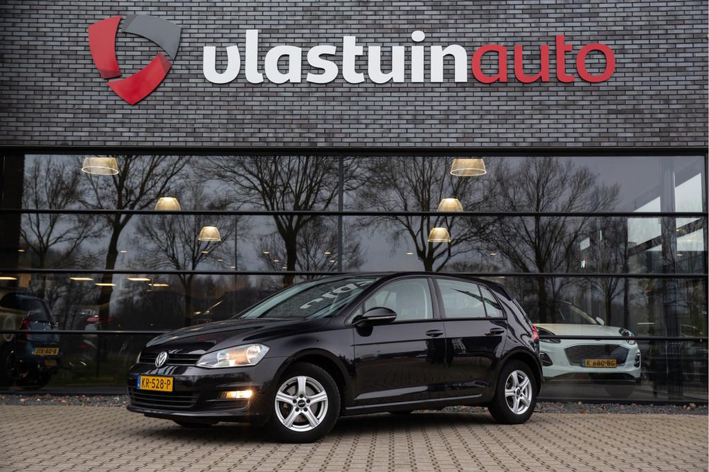 Volkswagen Golf 1.6 TDI Comfortline , Cruise control, Naviga, Auto's, Stof, Gebruikt, 1239 kg, Zwart