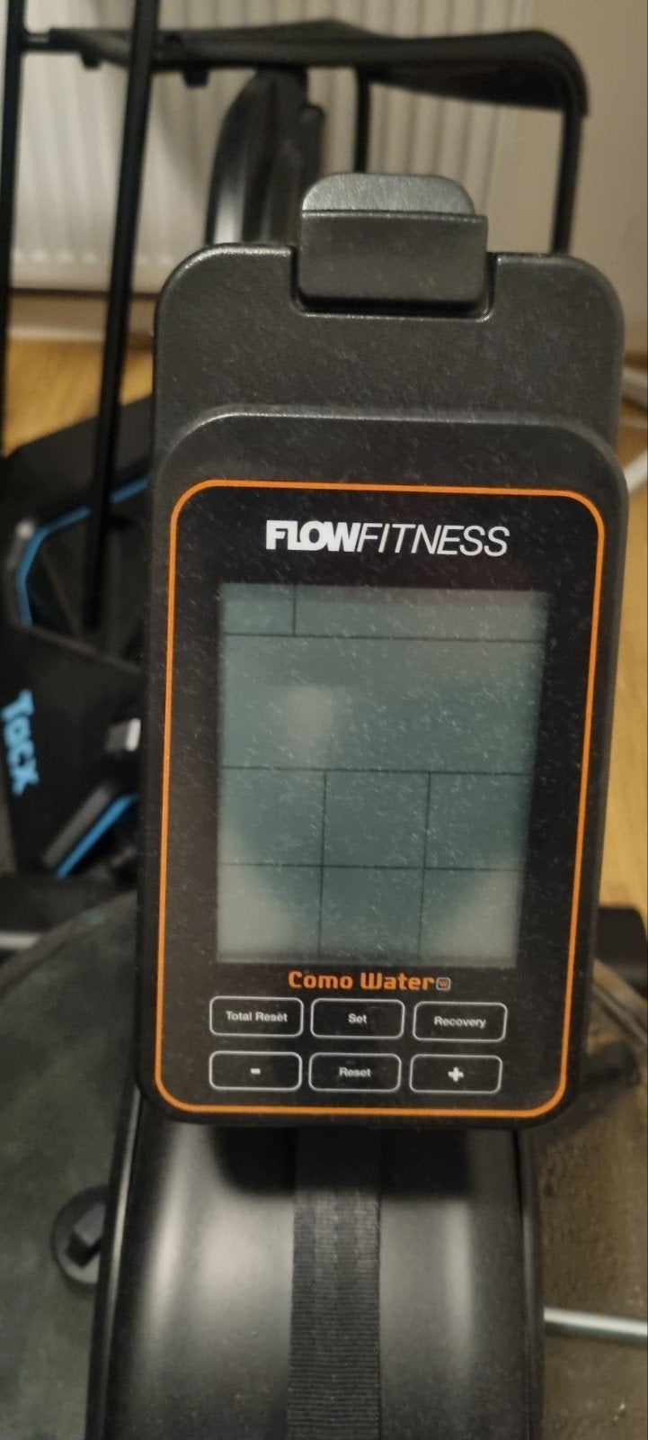 Flow Fitness Como Water Roeitrainer - Zo goed als nieuw, Ophalen, Zo goed als nieuw, Metaal, Roeitrainer