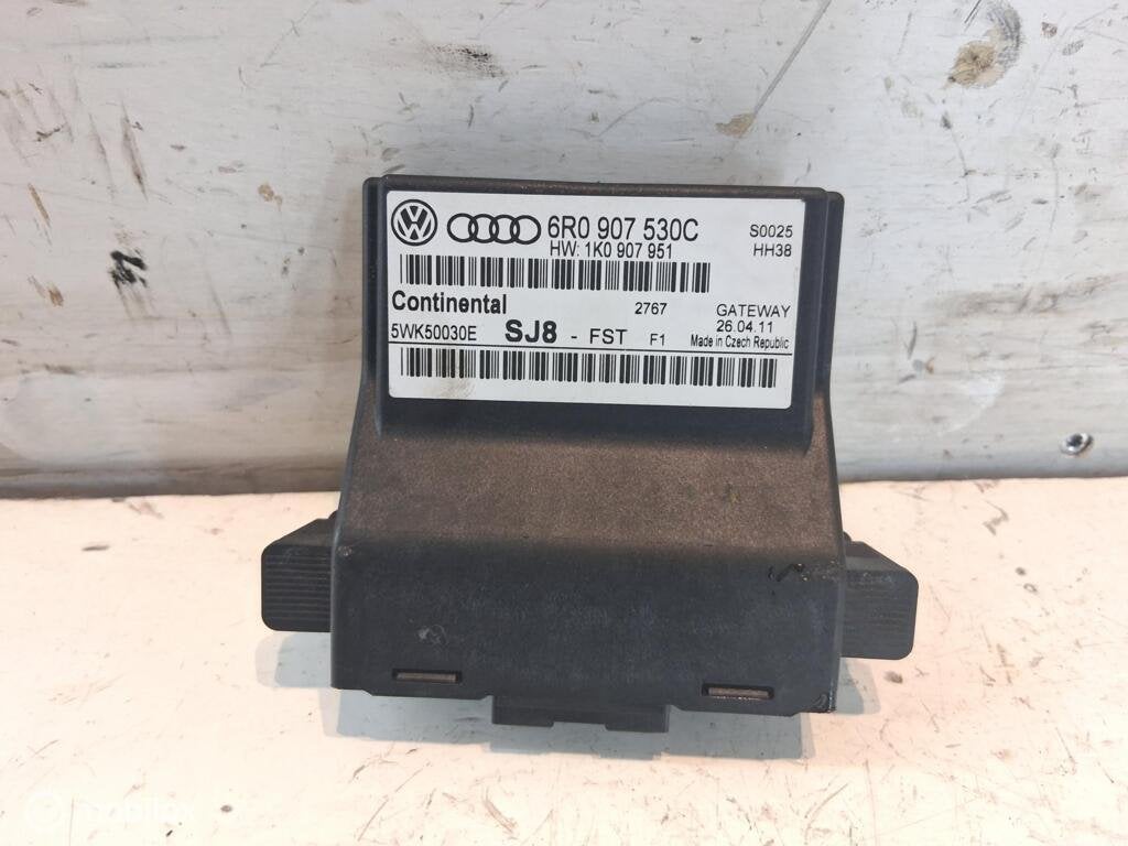 Gateway module Vw Polo 6R ('09-'14) 6R0907530C, Auto-onderdelen, Gebruikt, Volkswagen, Ophalen of Verzenden