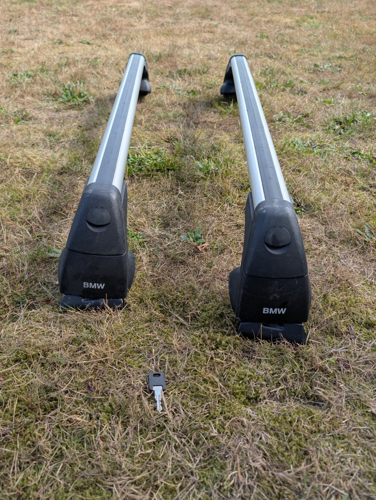 Dakdragers BMW E60 (5 serie 2003-2009) met sleutel, Auto diversen, Dakdragers, Ophalen, Gebruikt