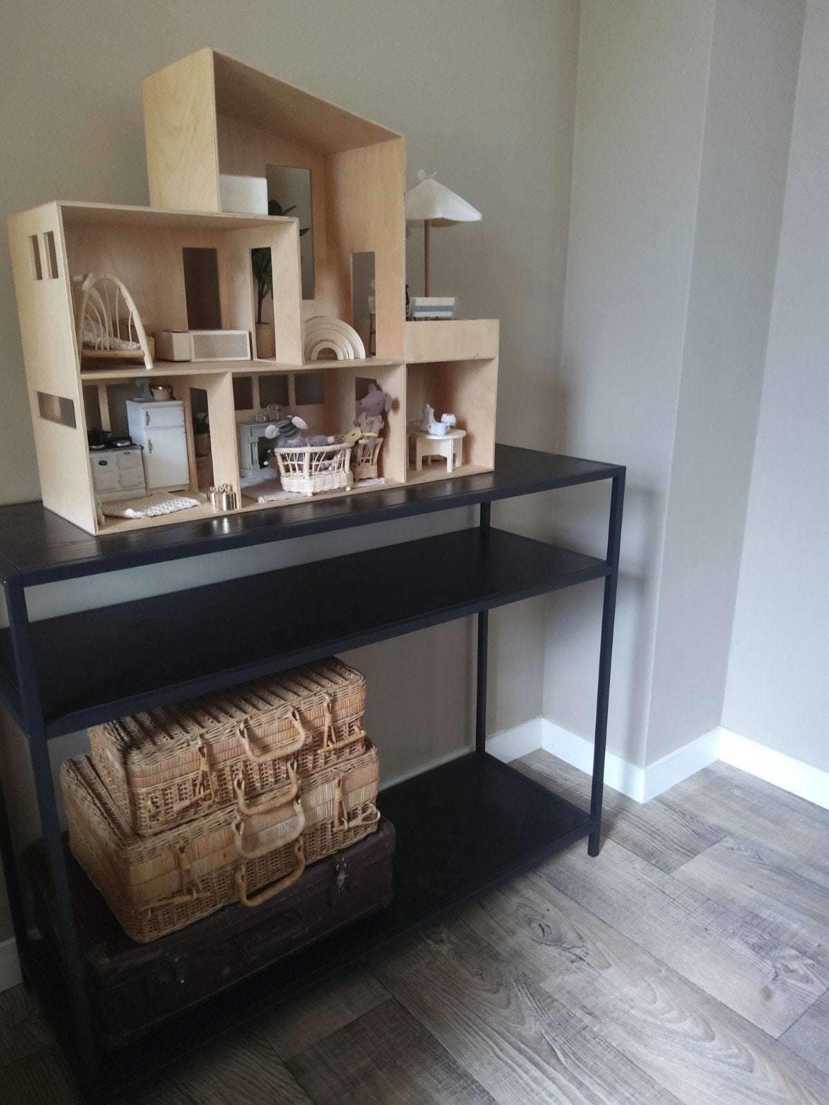 Sidetable, Ophalen, 25 tot 50 cm, Rechthoekig, 100 tot 150 cm