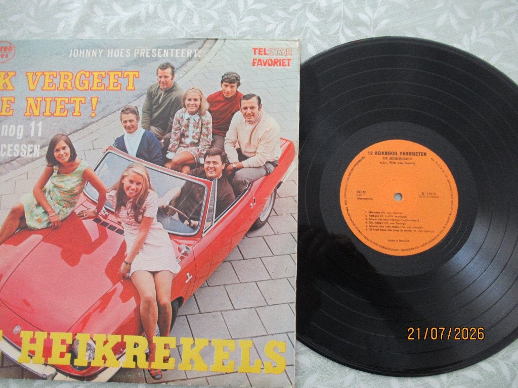 Heikrekels 2 lp's, Cd's en Dvd's, LP, Gebruikt, Originele persing, Ophalen of Verzenden