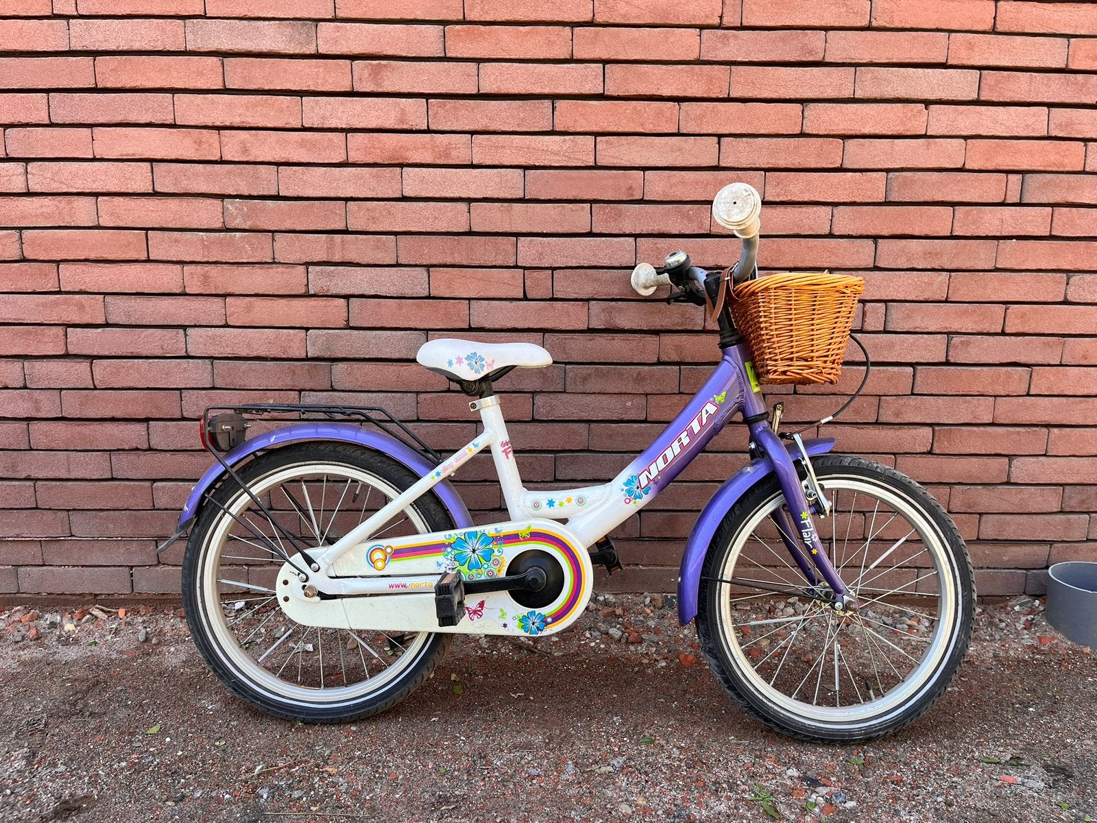 Kinderfiets Norta, Ophalen, Zo goed als nieuw, Minder dan 16 inch