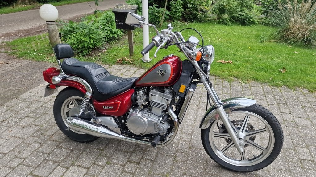 Kawasaki vulcan en500, 2 cilinders, Chopper, Gebruikt, Minimaal motorrijbewijs A2