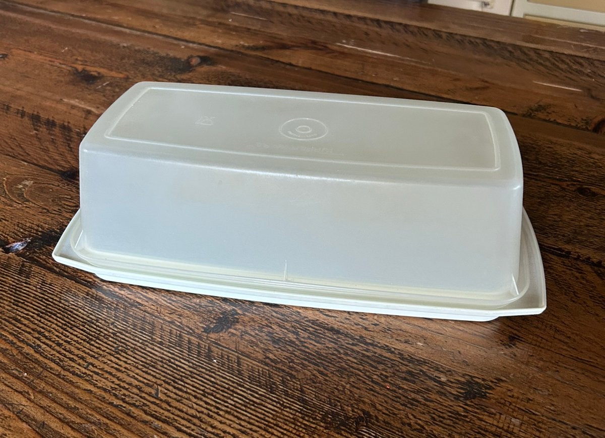 Tupperware cakedoos, Ophalen of Verzenden, Gebruikt, Wit, Overige typen