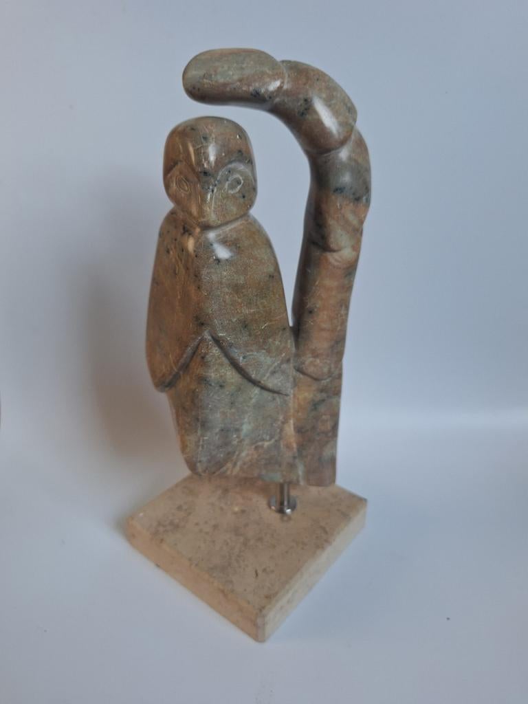 Mooi beeld een uil van speksteen
25 x 12 x 6 cm
1700 gram, Verzamelen, Beelden en Beeldjes, Ophalen of Verzenden, Zo goed als nieuw