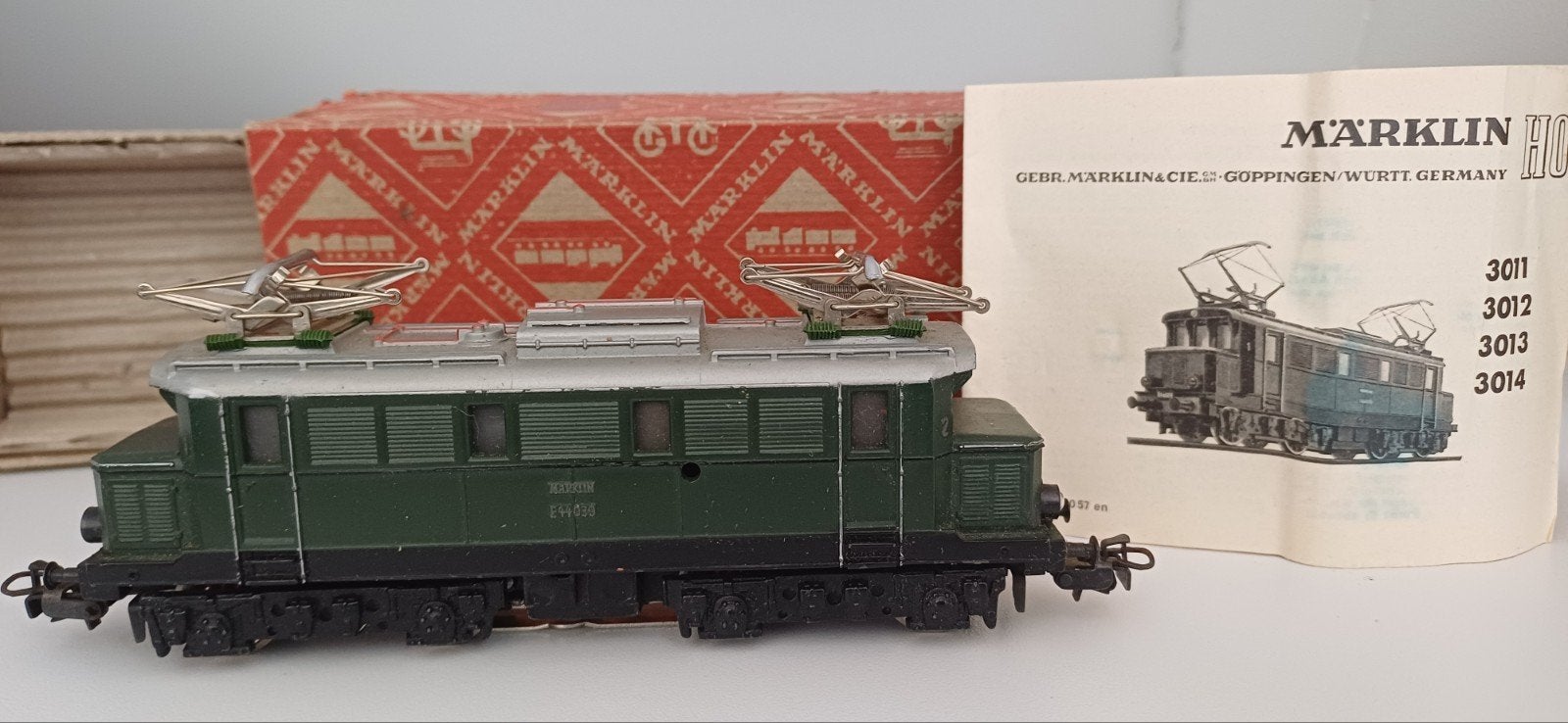 Märklin 3011 H0 Elektrische locomotief E-44 van de DB, Wisselstroom, Gebruikt, Locomotief, Ophalen of Verzenden