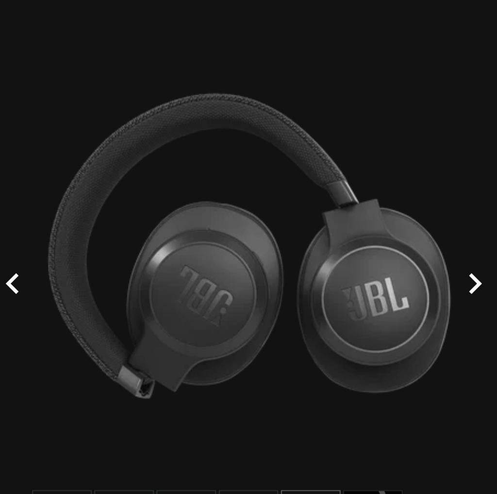 JBL LIVE 660NC Over-Ear Koptelefoon Zwart, Ophalen of Verzenden, Zo goed als nieuw, Overige merken, Draadloos