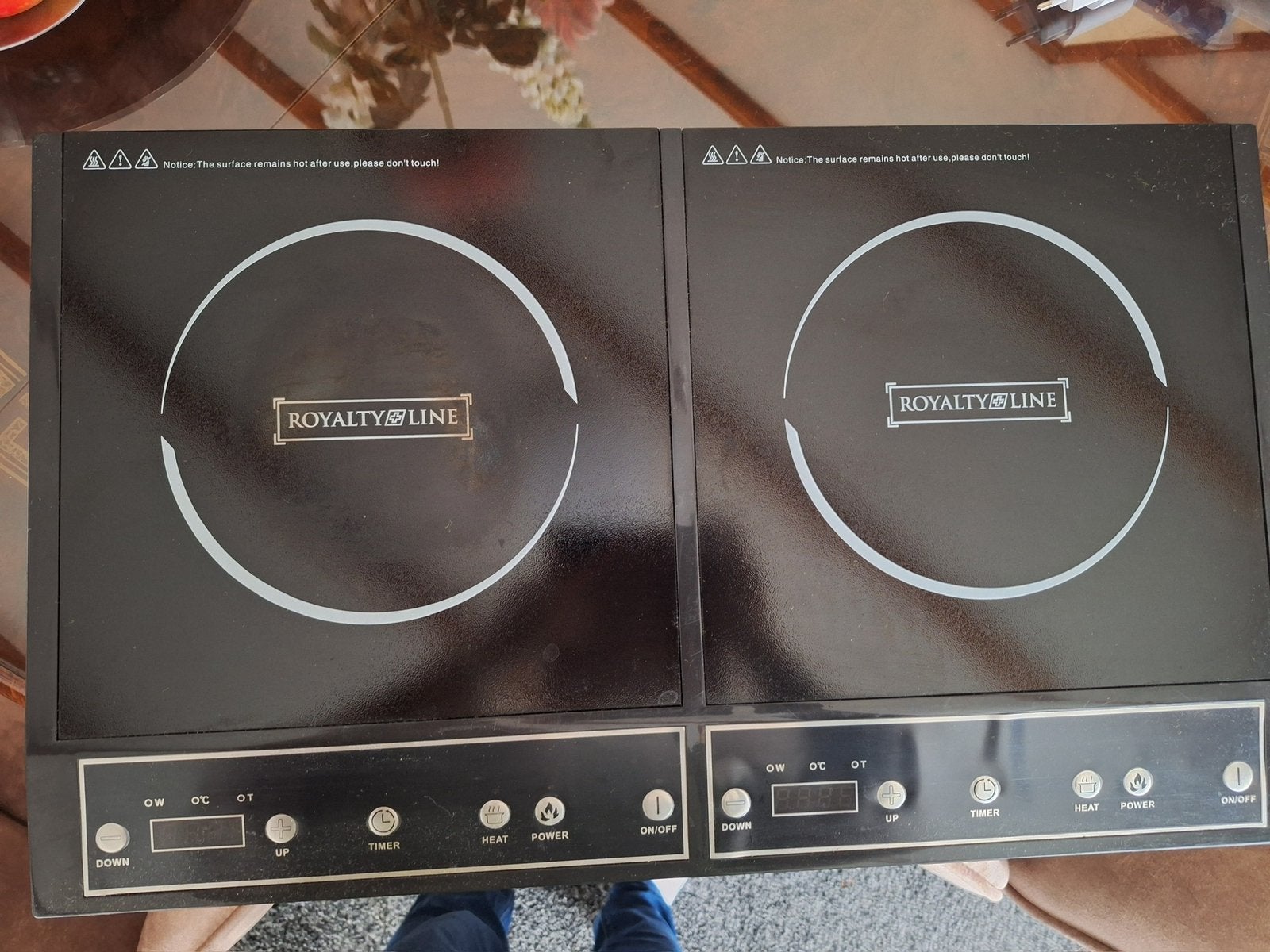 Inductie kookplaat, Witgoed en Apparatuur, Ophalen, 3 kookzones of minder, Zo goed als nieuw, Inductie