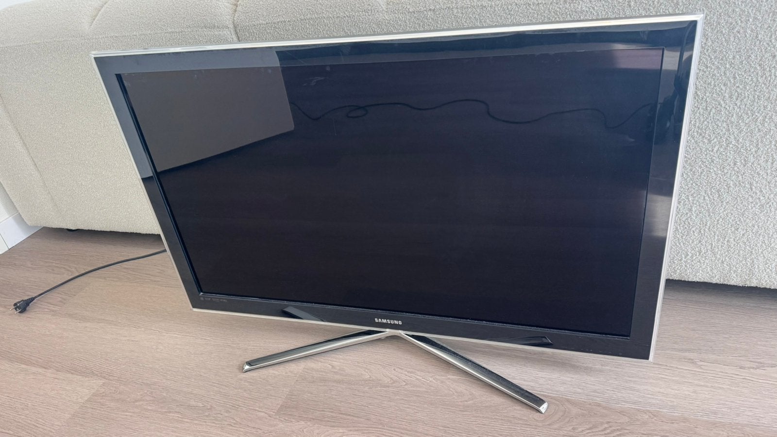 Samsung 46 inch Full HD 3D TV – LE46C750, Ophalen of Verzenden, Zo goed als nieuw, 100 Hz, Samsung