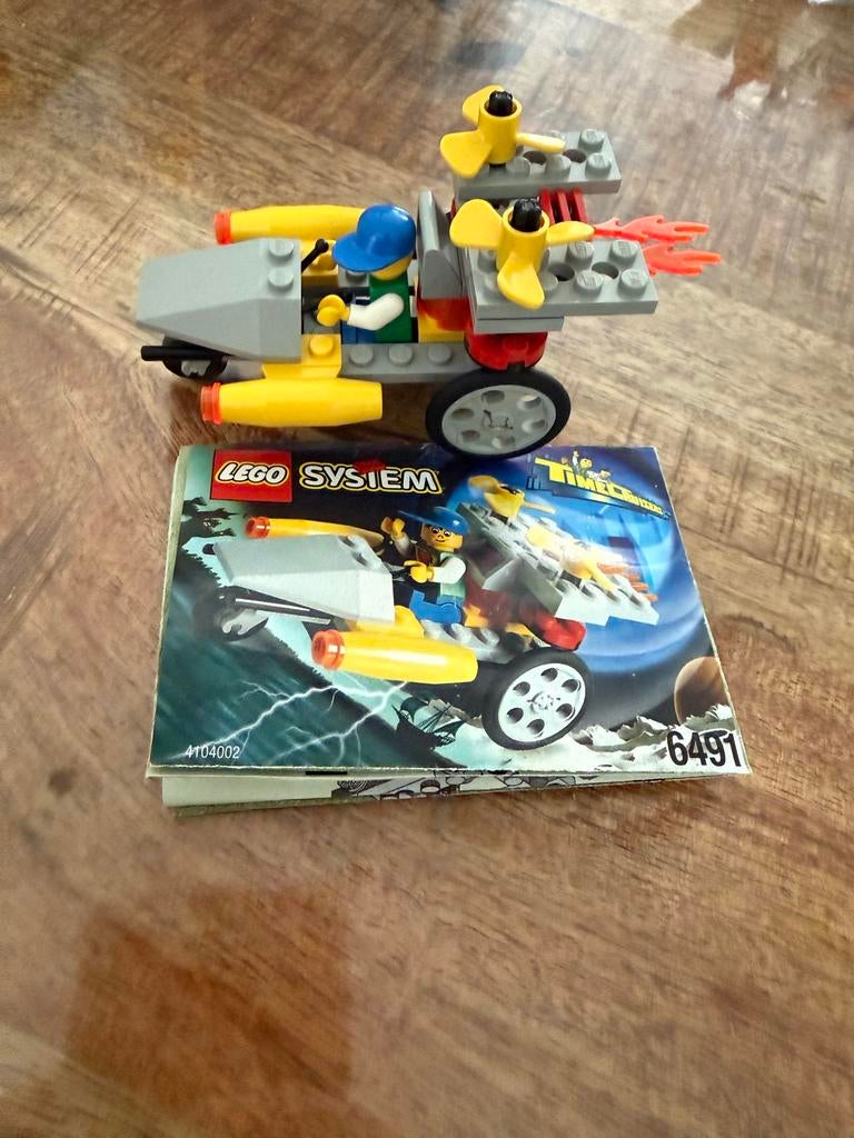 Lego System 6491: Rocket Racer met instructieboekje, Gebruikt, Overige thema's, Lego, Ophalen of Verzenden