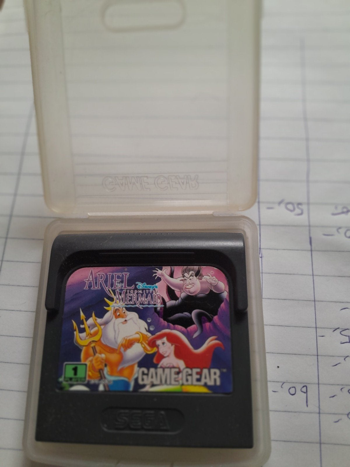 ariel the little mermaid game gear, 1 speler, Ophalen of Verzenden, Avontuur en Actie, Game Gear