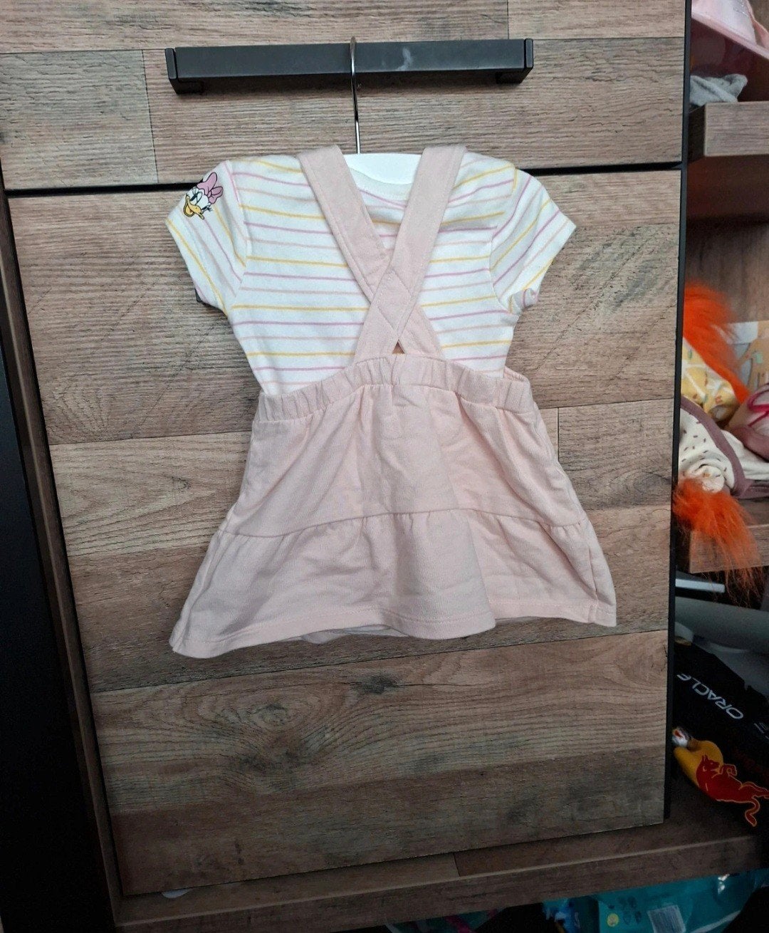 Leuk setje: romper en jurkje maat 62, Ophalen, Meisje, Zo goed als nieuw, Setje