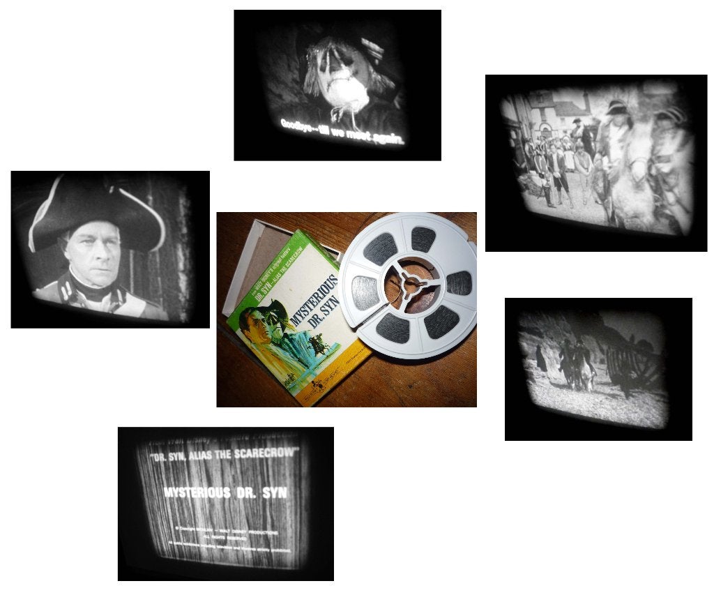 8mm film Walt Disney Dr. Syn - zw/w - 20mtr silent N8, Ophalen of Verzenden, 8mm film