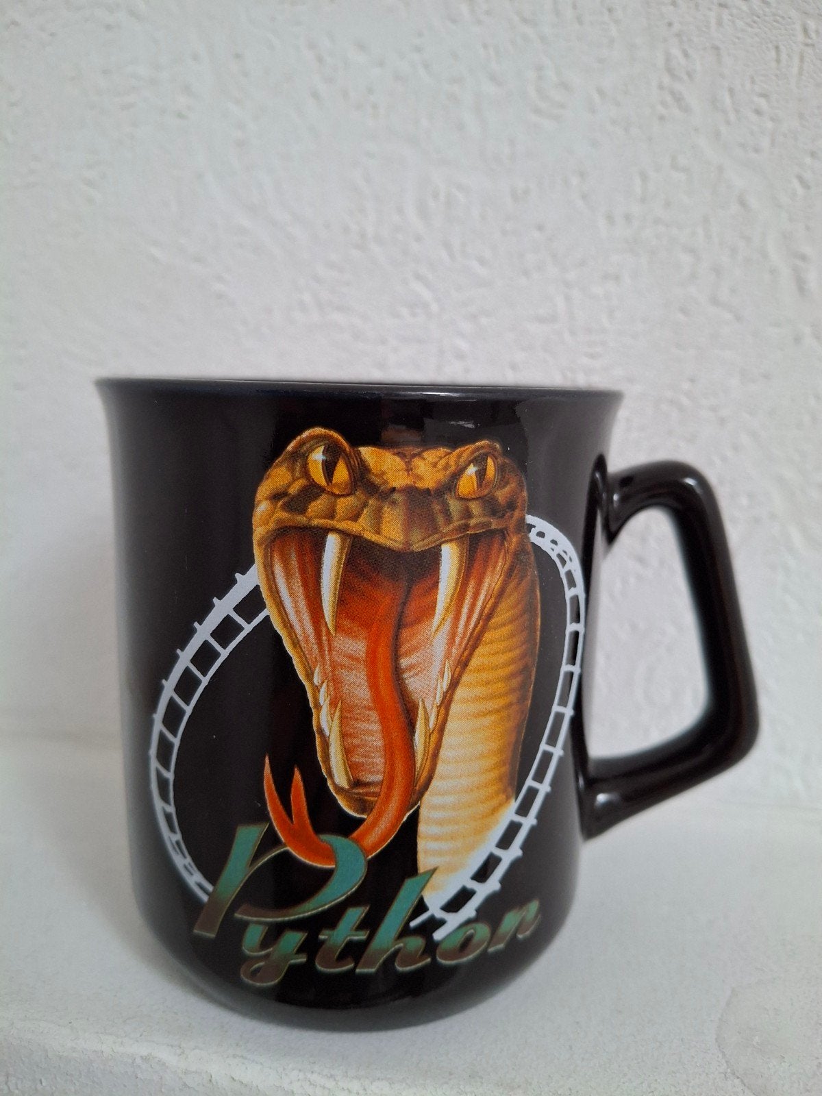 Mooie beker / mok vd Efteling  - Python (jaren 90), Ophalen of Verzenden, Gebruikt