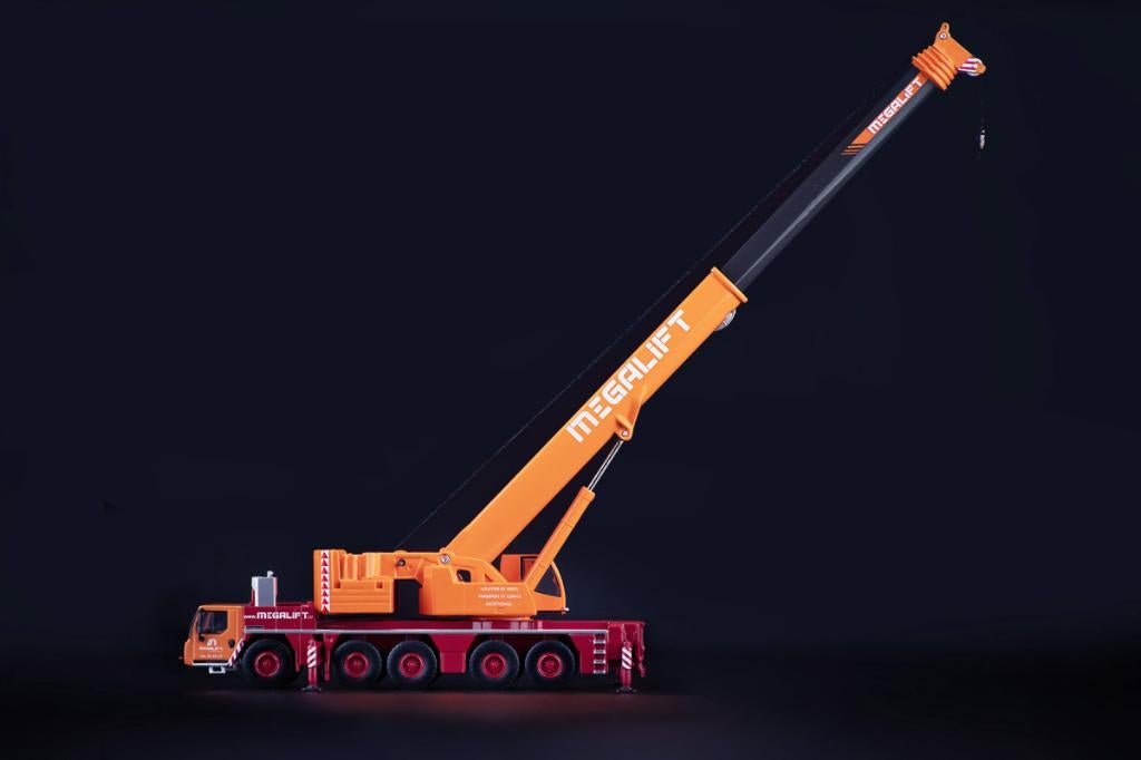 IMC 32-0130 MEGALIFT Liebherr LTM 1250-5.1 Kraan, Hobby en Vrije tijd, Modelauto's | 1:87, Ophalen of Verzenden, Nieuw, Hijskraan, Tractor of Landbouw